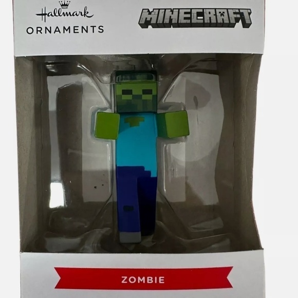 Hallmark Ornaments Minecraft Zombie Mojang Studios Christmas Tree Decoration - Picture 1 of 6